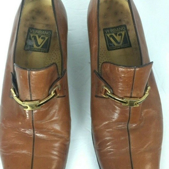 Calzature Di Lusso Verbano Men\'s Brown Shoe Size 8 main image 4